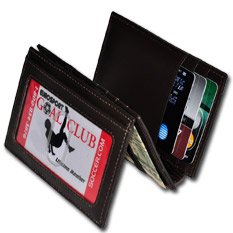 Magic Wallet Plus Window Brown